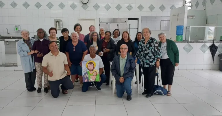 Reunião de visitadores dos Agentes da Pastoral da Saúde e dos Enfermos na Paróquia São José