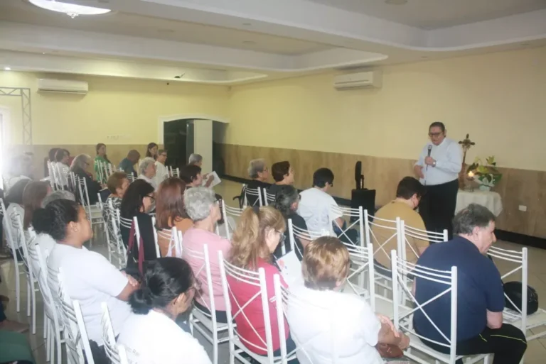 Tarde de formação na Paróquia São Francisco de Assis de Jaguaré