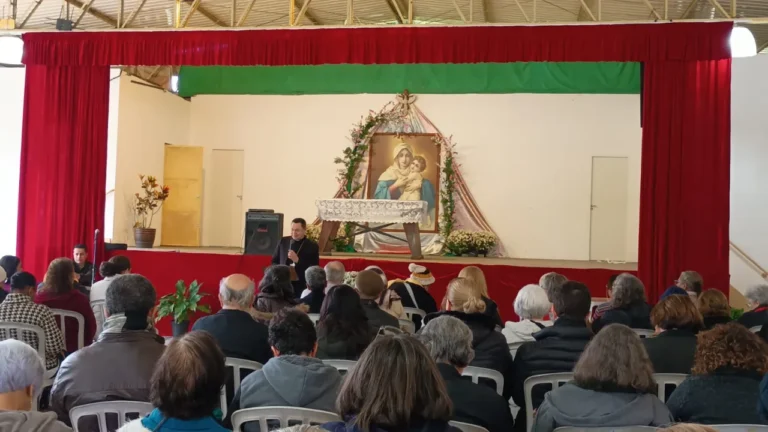 Mais de 200 pessoas participam do retiro do Vicariato para a Pastoral da Saúde e dos Enfermos