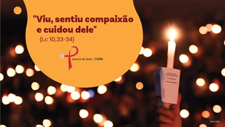 Pastoral promove Vigília pelos mortos de Aids com o lema “Da dor à esperança: vidas que nos chamam ao cuidado”