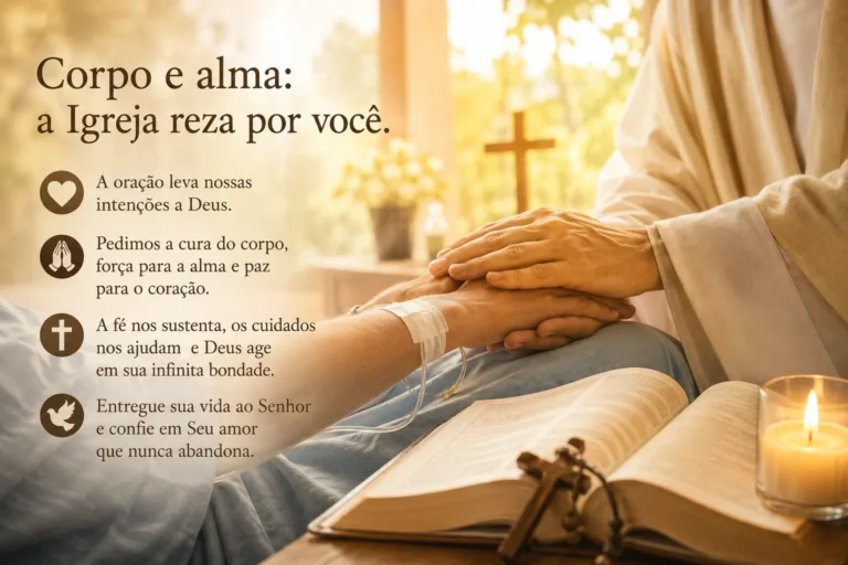 Corpo e alma: a Igreja também reza pela saúde