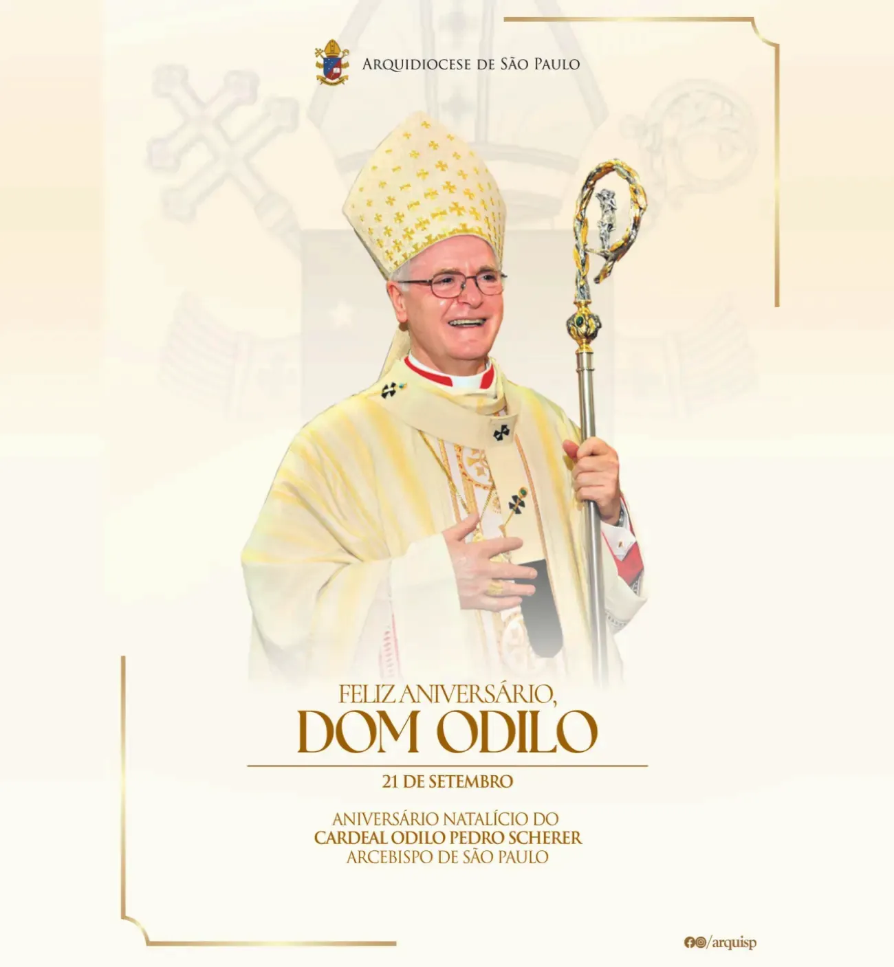 77 Aniv Dom Odilo Pedro Scherer